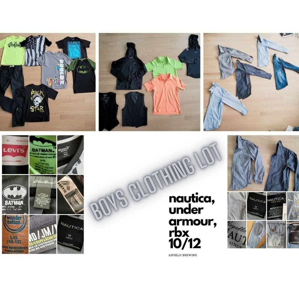 Boys Clothing LOT 10/12 Nautica RBX Batman 15+